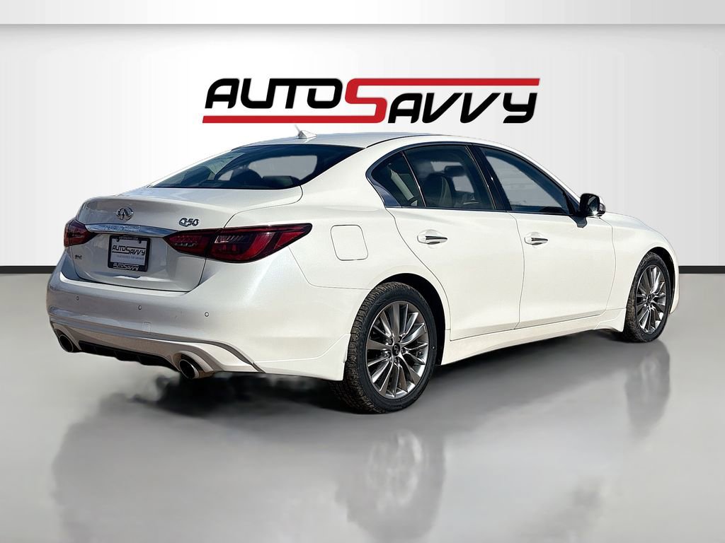 Used 2023 INFINITI Q50 Luxe w/ Cargo Package image 7