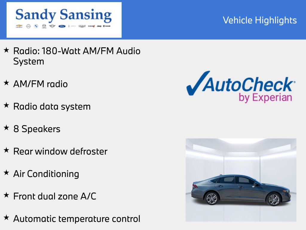 Used 2024 Honda Accord EX image 7