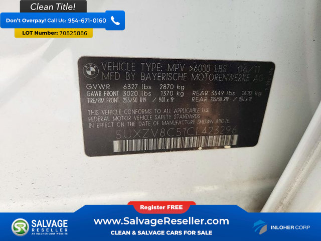 Used 2012 BMW X5 xDrive50i AWD/4WD image 16