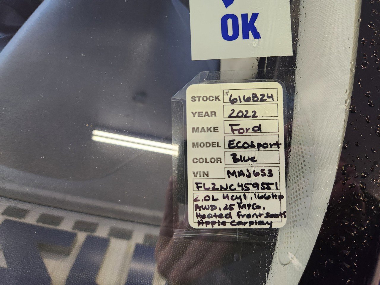 Used 2022 Ford EcoSport S image 20