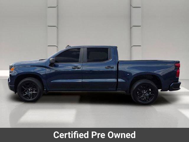 Certified 2023 Chevrolet Silverado 1500 Custom w/ LPO, Dark Essentials Package RWD image 2