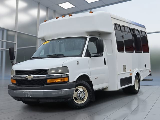Used 2013 Chevrolet Express 3500 w/ Shuttle Bus Package RWD image 1