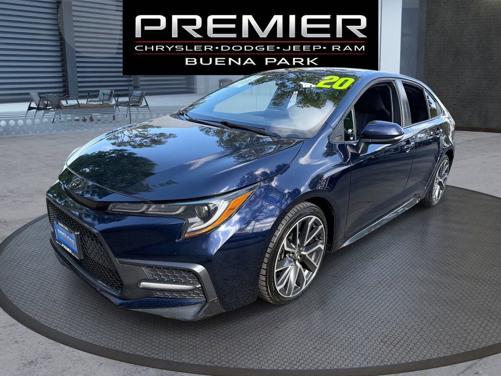 Used 2020 Toyota Corolla SE w/ Carpet Mat Package (TMS) FWD image 1