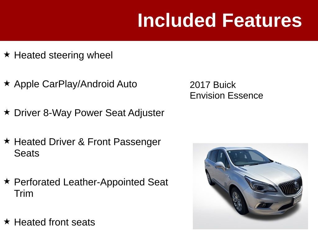 Used 2017 Buick Envision Essence FWD image 4