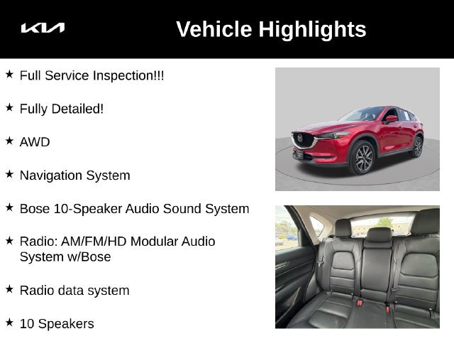 Used 2017 MAZDA CX-5 Grand Touring AWD/4WD image 5