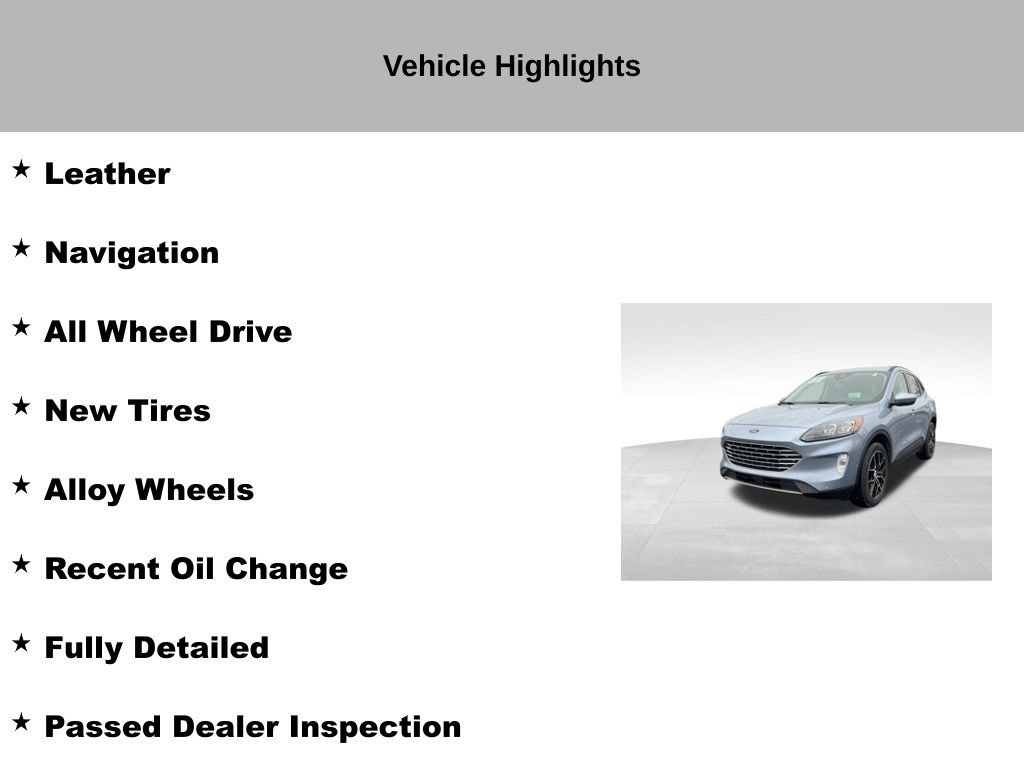 Used 2022 Ford Escape Titanium w/ Titanium Elite Package image 9