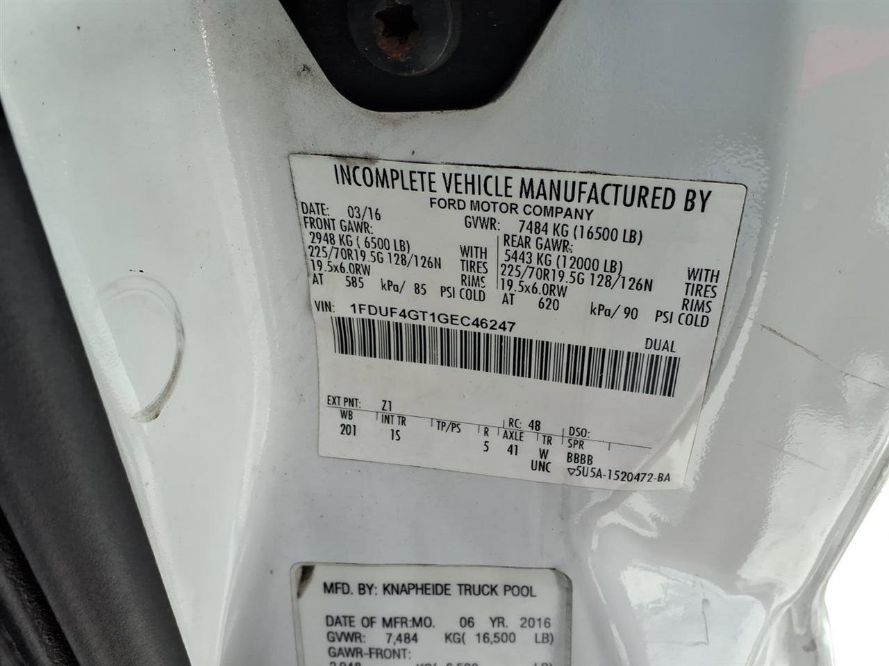 Used 2016 Ford F450 XL w/ Power Equipment Group image 10