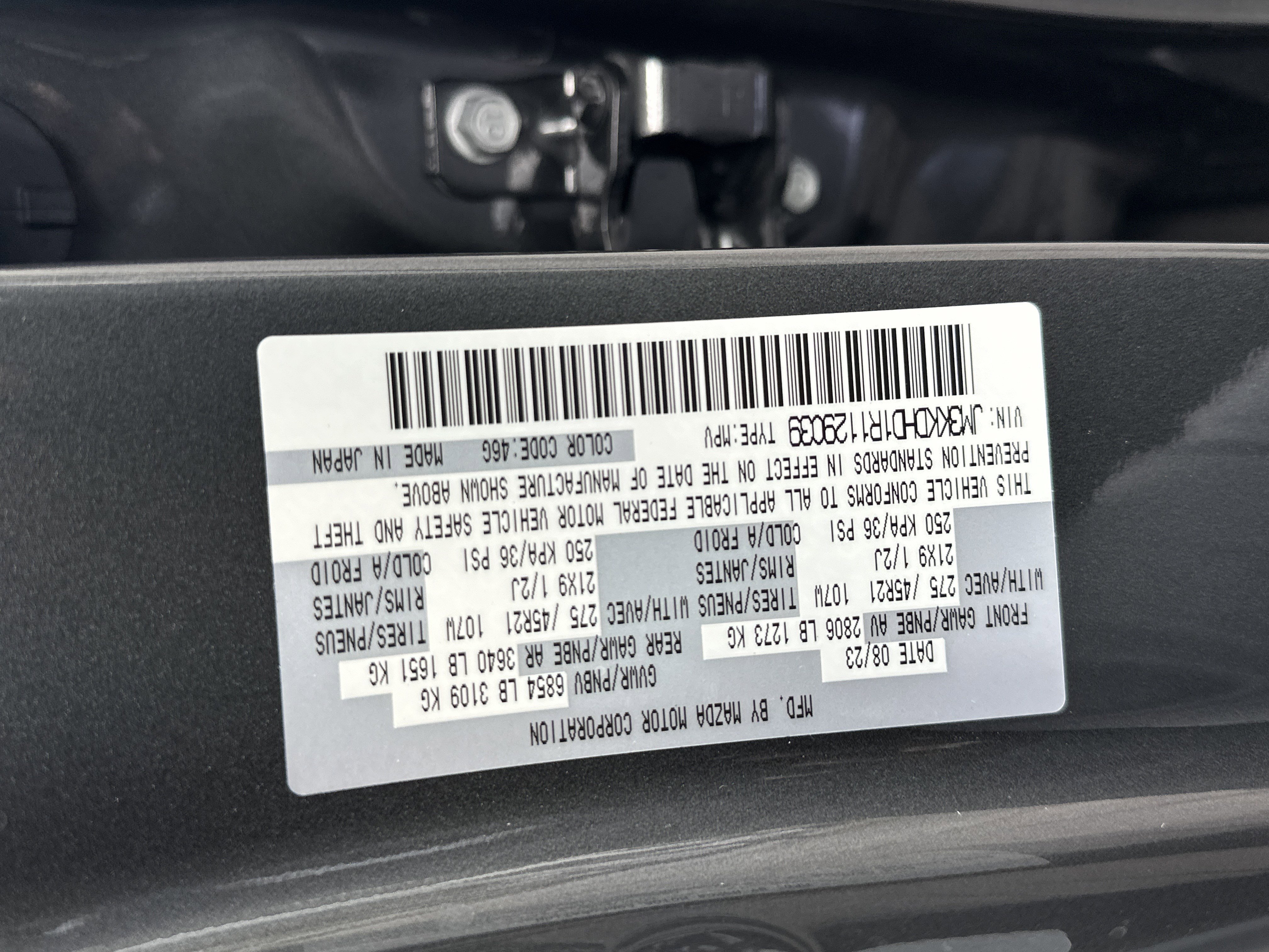 Used 2024 MAZDA CX-90 3.3 Turbo w/ Premium Package AWD/4WD image 35