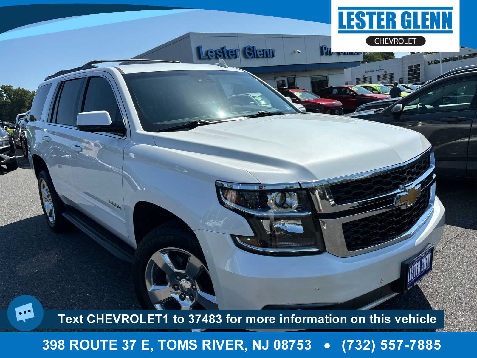 Certified 2017 Chevrolet Tahoe LT w/ Luxury Package