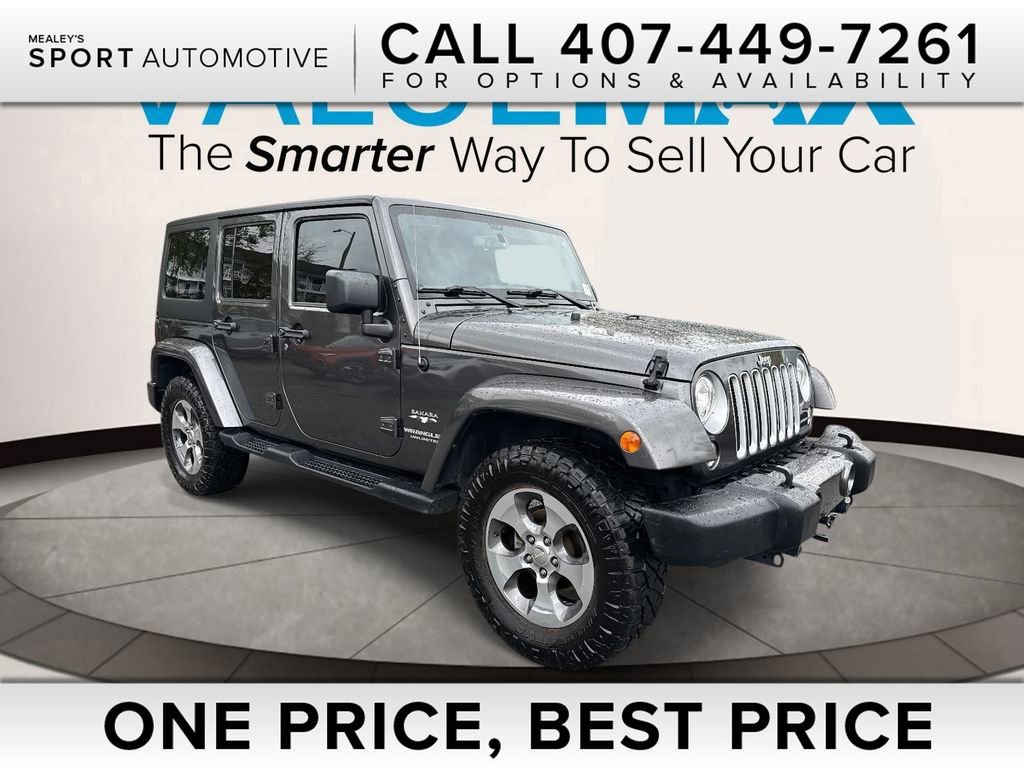 Used 2017 Jeep Wrangler Unlimited Sahara w/ Max Tow Package image 1