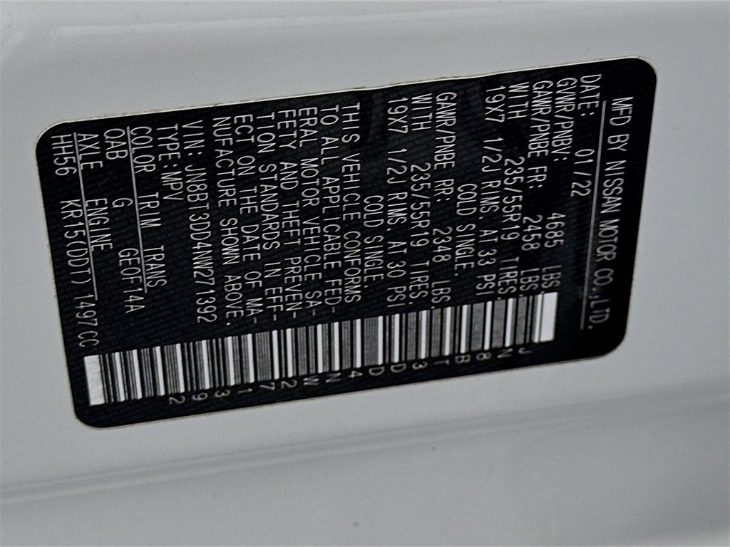 Used 2022 Nissan Rogue Platinum w/ Head-Up Display Package image 30