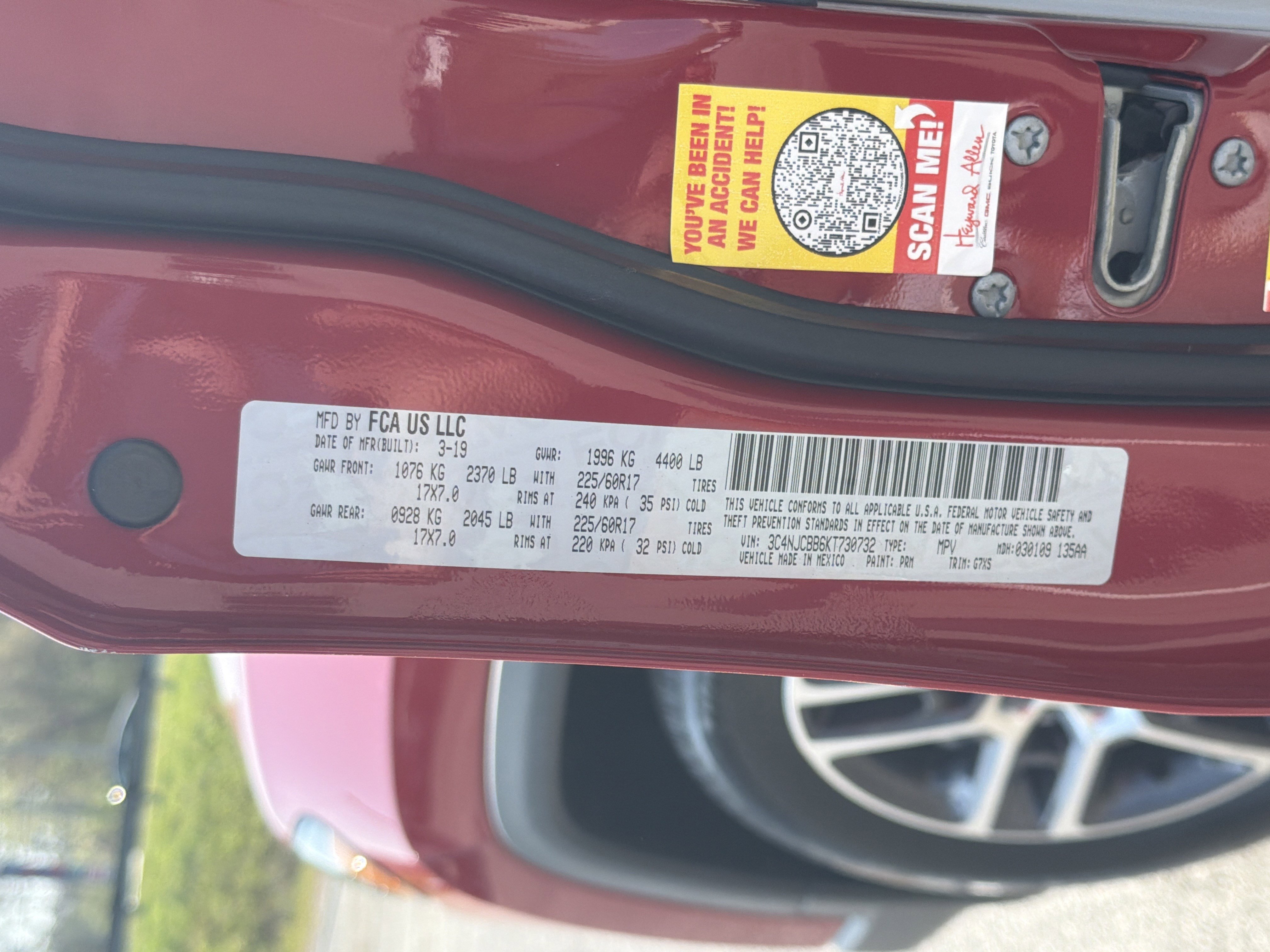 Used 2019 Jeep Compass Latitude w/ Popular Equipment Group image 34