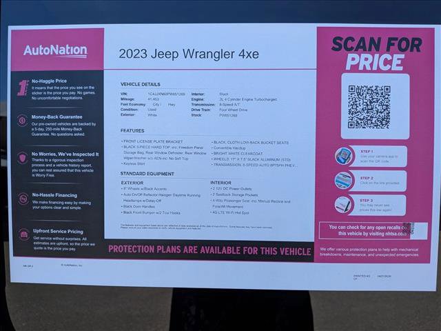 Used 2023 Jeep Wrangler Unlimited AWD/4WD image 24