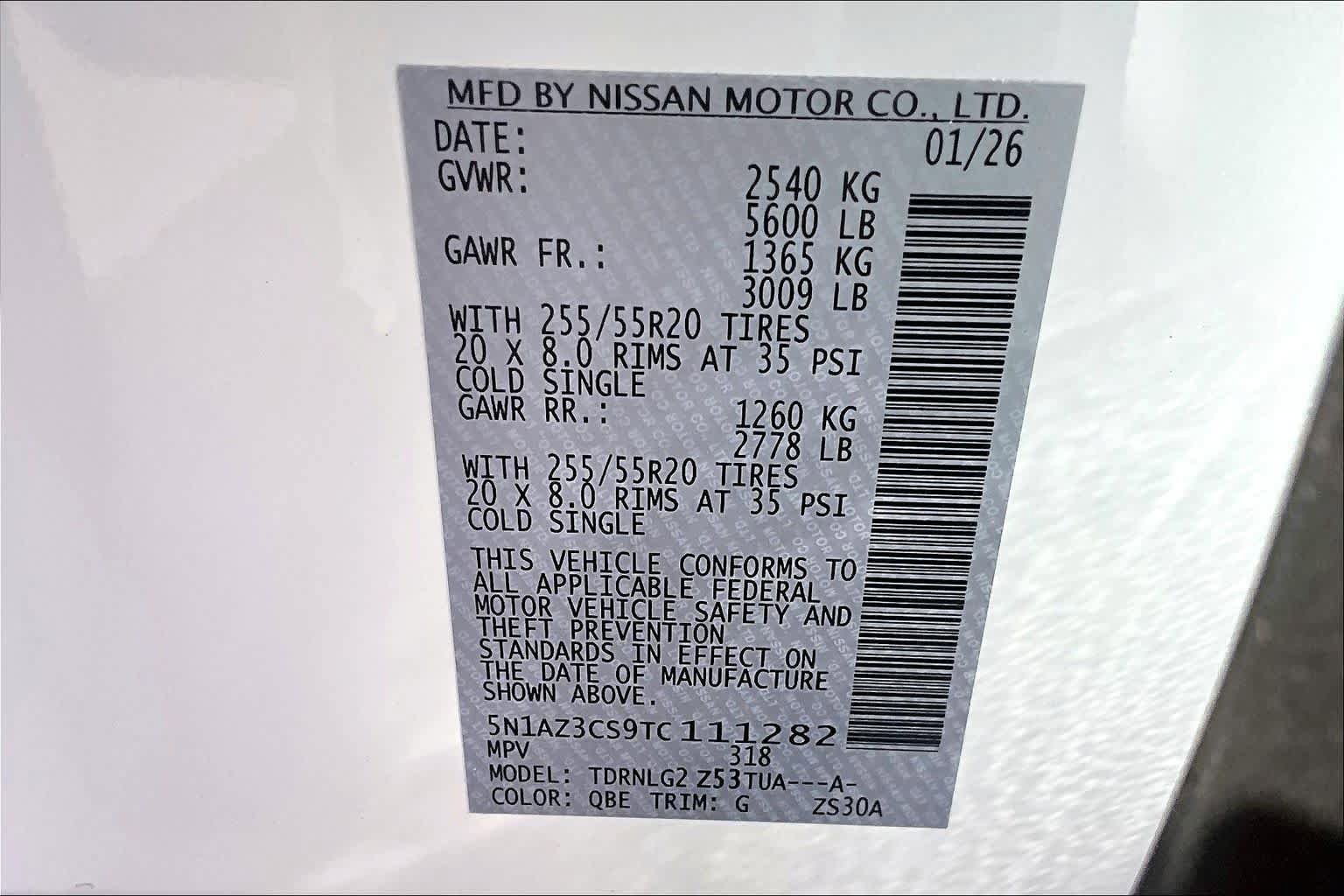 New 2026 Nissan Murano SL AWD/4WD image 14