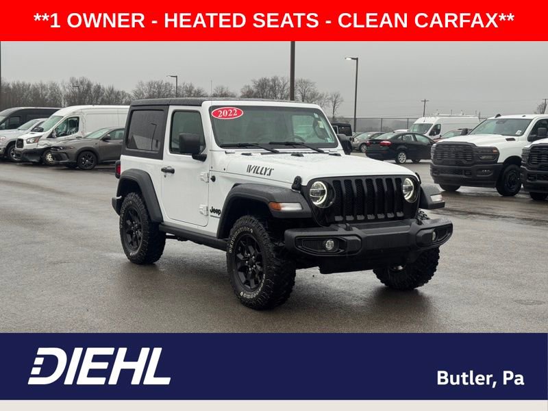 Used 2022 Jeep Wrangler Willys image 1