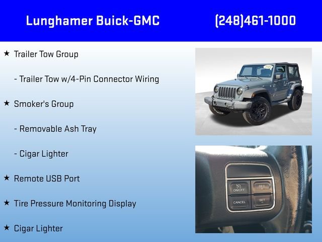 Used 2014 Jeep Wrangler Sport w/ Connectivity Group AWD/4WD image 12