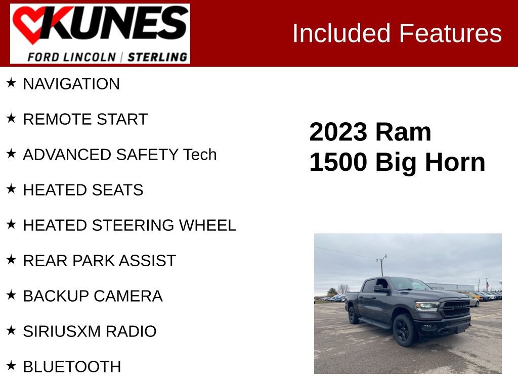 Used 2023 RAM 1500 Big Horn image 2