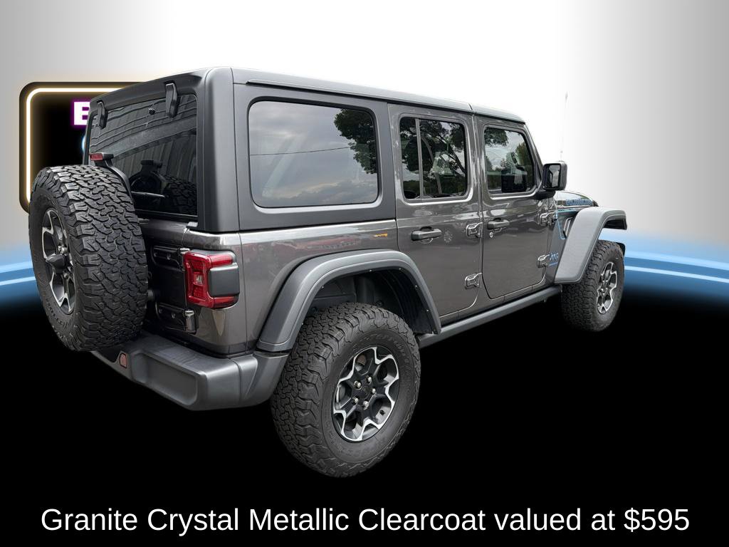 Certified 2023 Jeep Wrangler Unlimited Rubicon 4xe w/ Dual Top Group AWD/4WD image 3