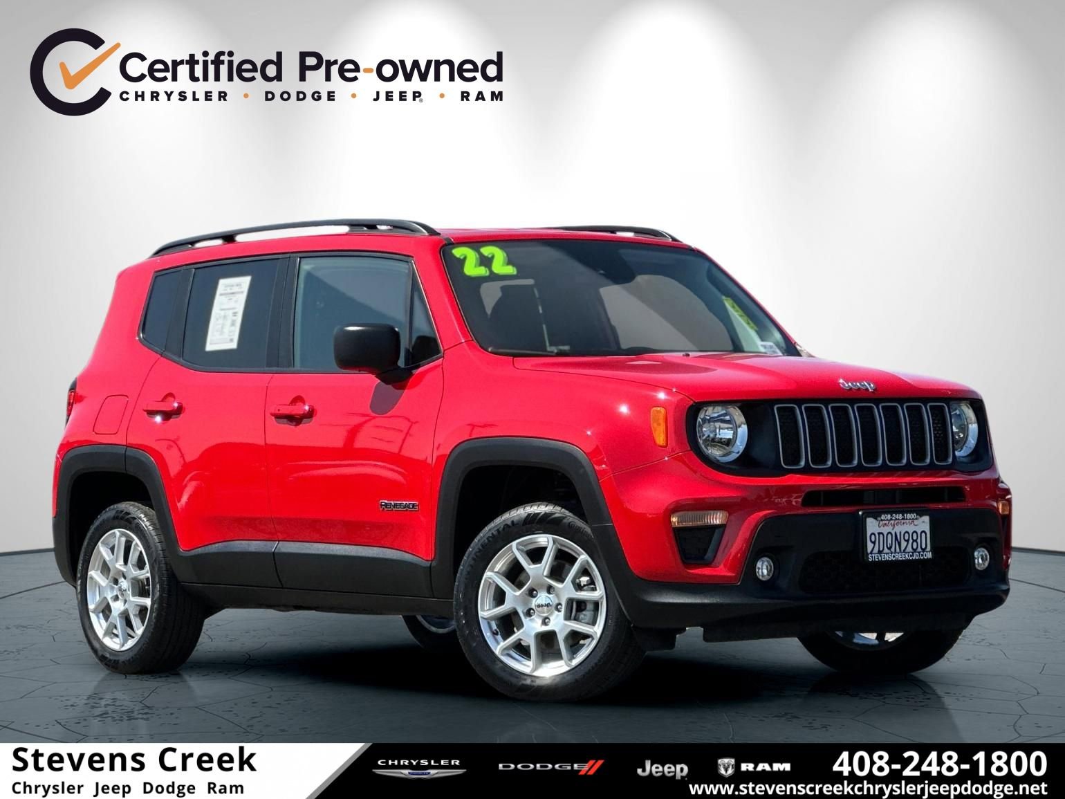 Certified 2022 Jeep Renegade Latitude
