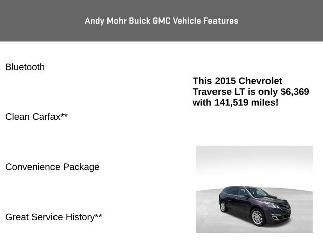 Used 2015 Chevrolet Traverse LT w/ Style and Technology Package FWD image 4