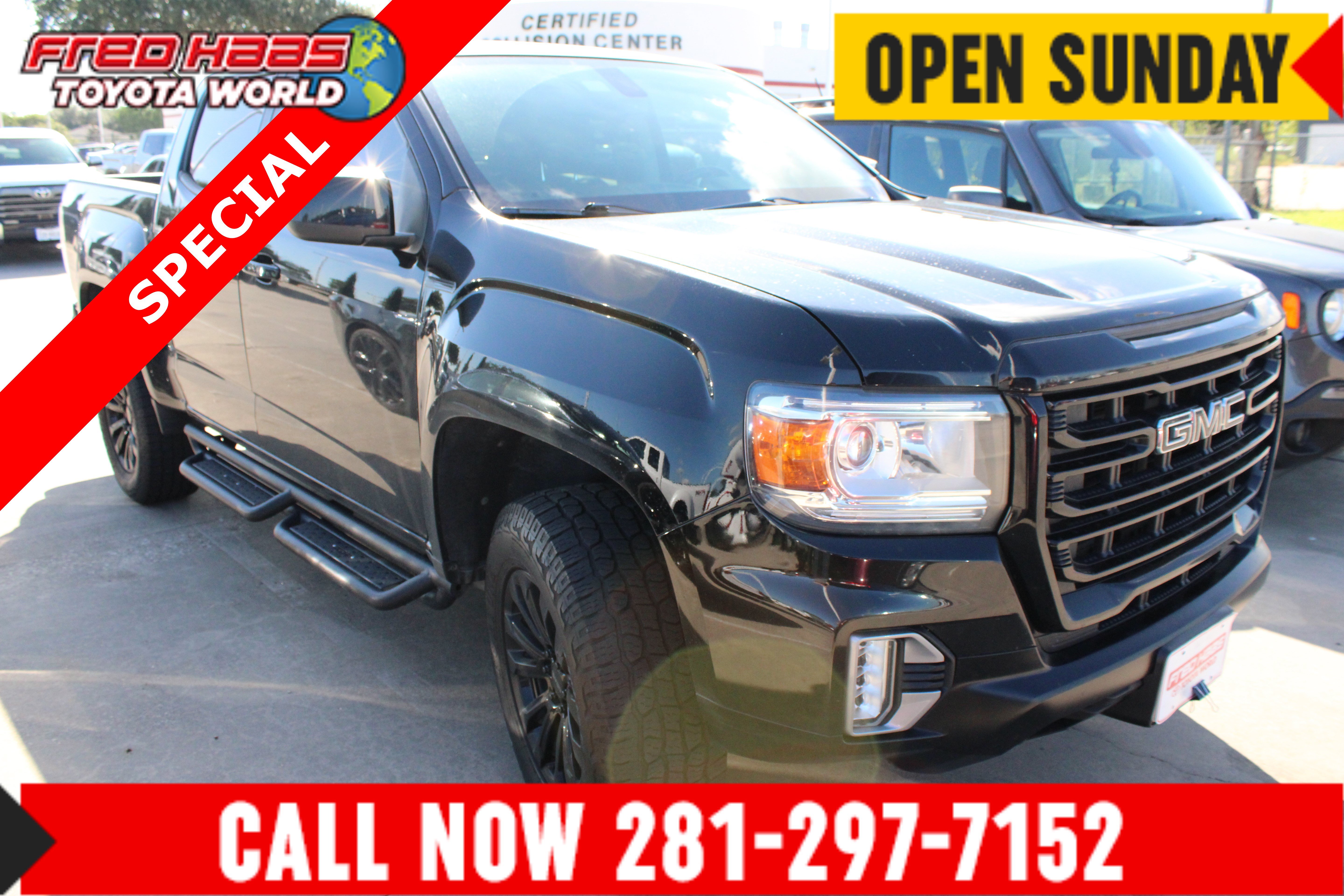 Used 2022 GMC Canyon Elevation w/ Elevation Premium Package RWD image 1