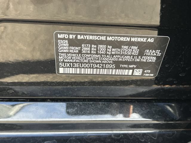 Used 2026 BMW X5 sDrive40i w/ M Sport Package RWD image 27
