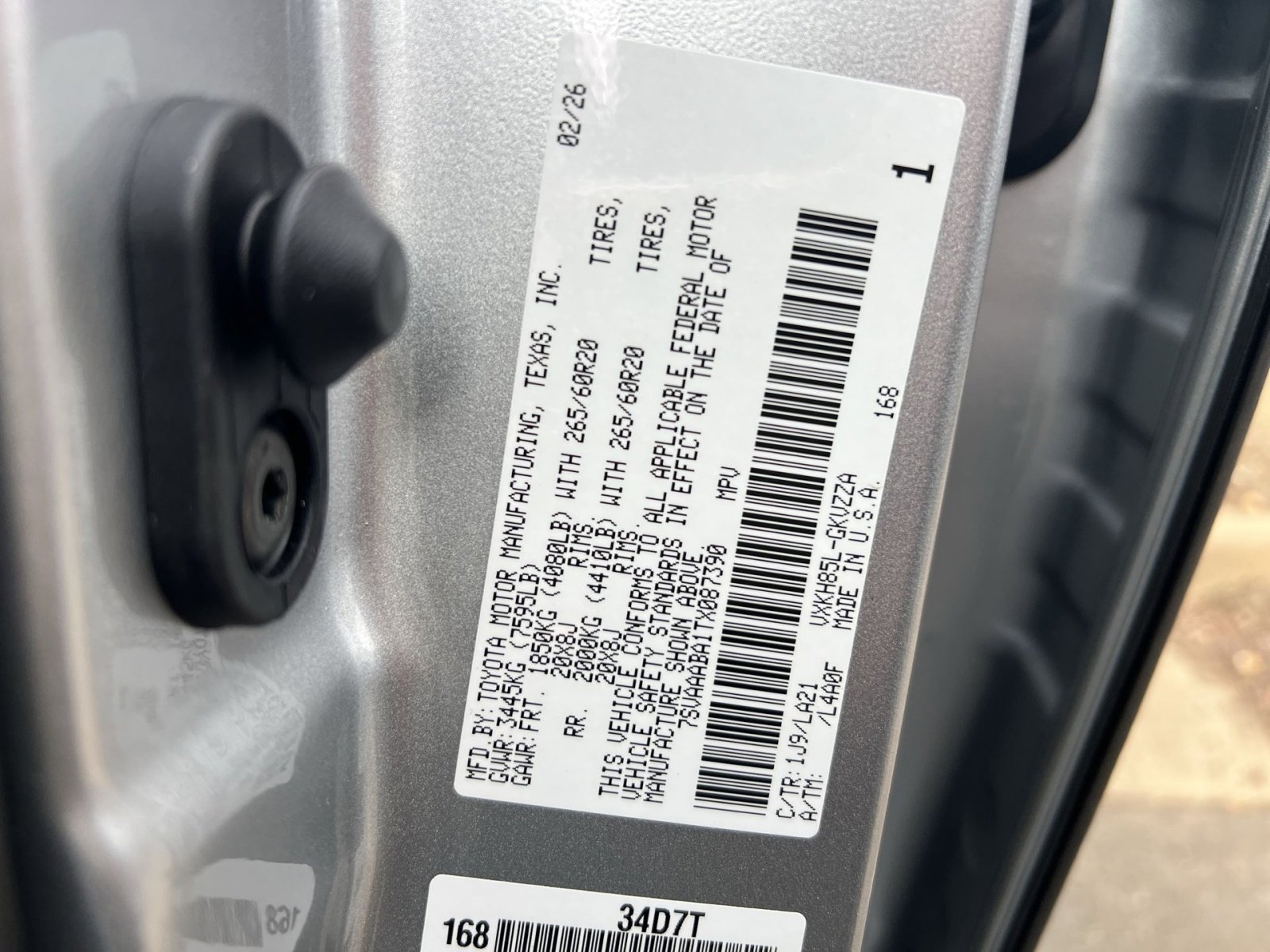 New 2026 Toyota Sequoia Platinum image 22