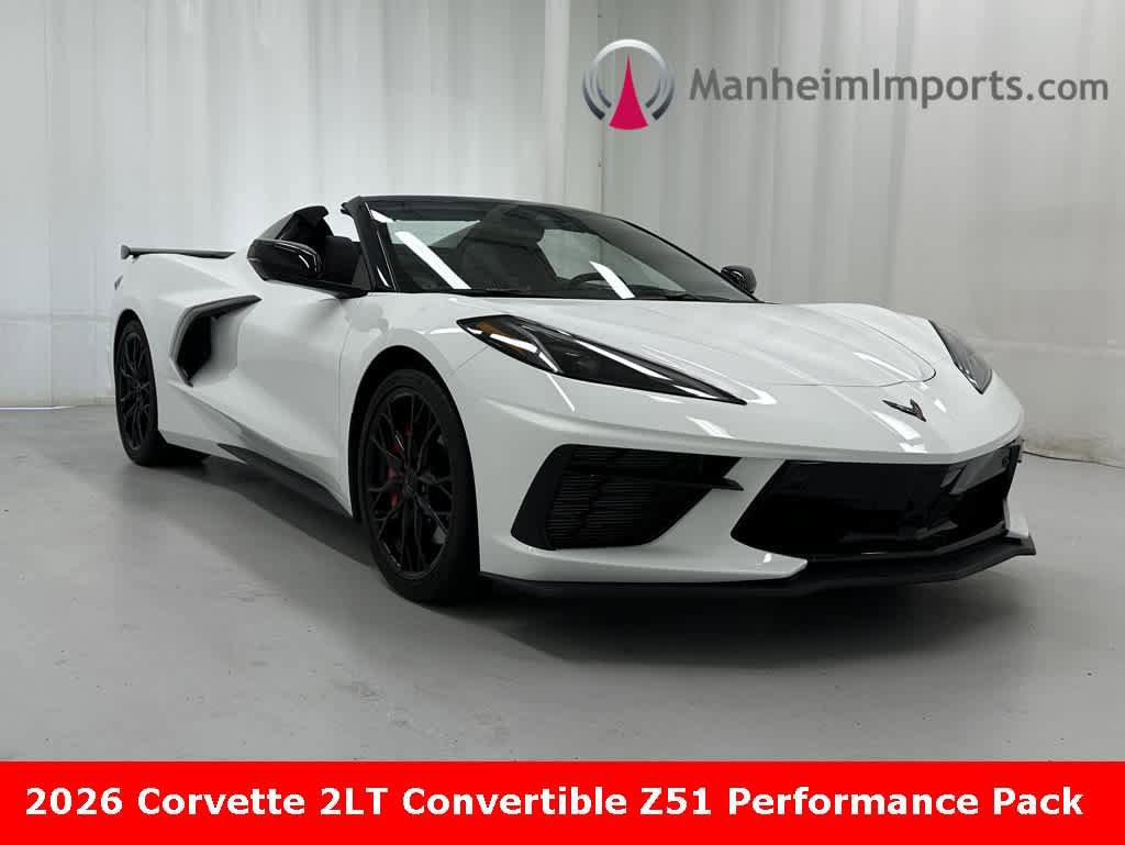 Used 2026 Chevrolet Corvette Stingray Preferred Conv w/ Z51 Performance Package image 1
