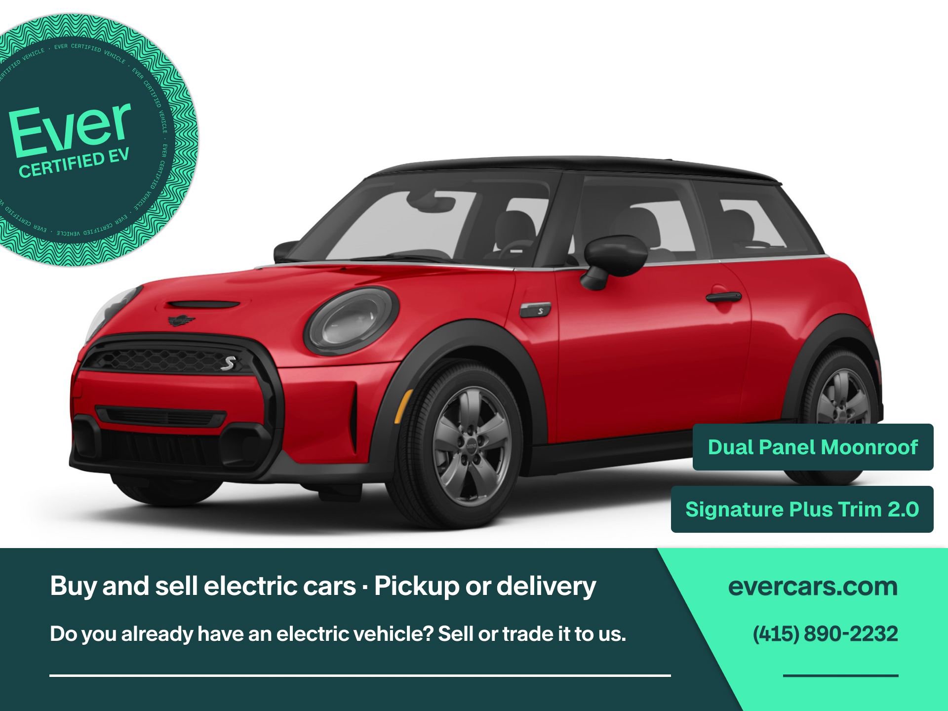 Used 2023 MINI Cooper SE image 1