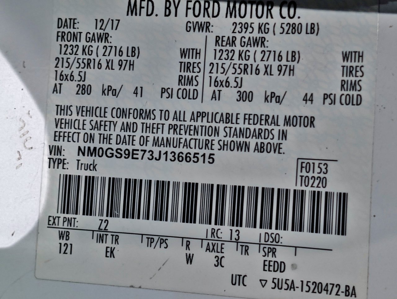 Used 2018 Ford Transit Connect XL FWD image 55
