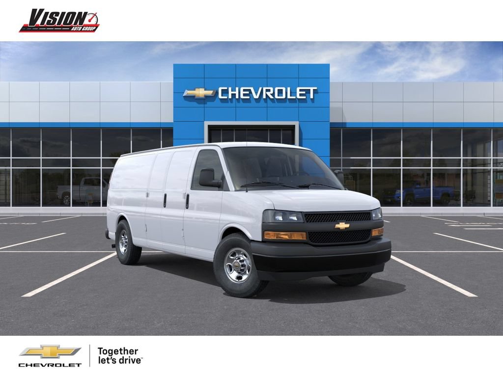 New 2026 Chevrolet Express 3500 Extended w/ Driver Convenience Package RWD image 1