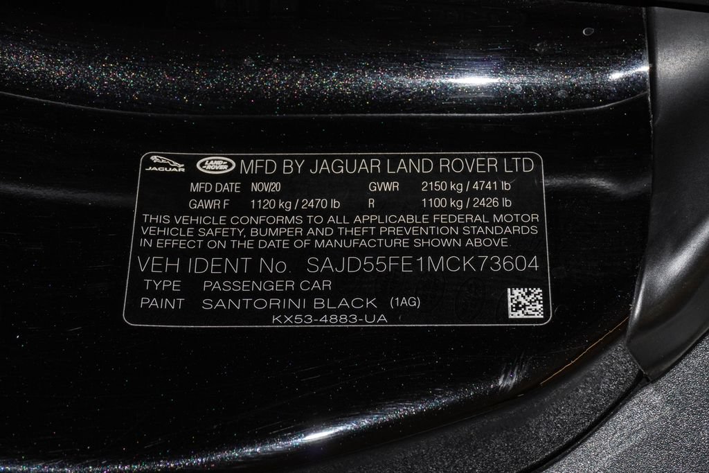 Used 2021 Jaguar F-TYPE R AWD/4WD image 35