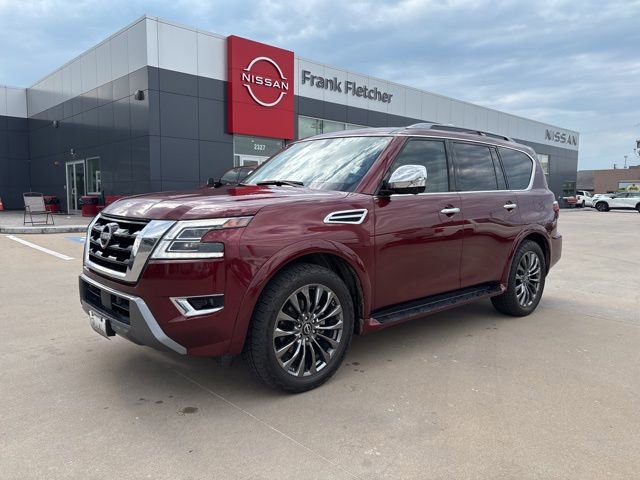 Used 2023 Nissan Armada Platinum w/ Captain's Chairs Package AWD/4WD image 1