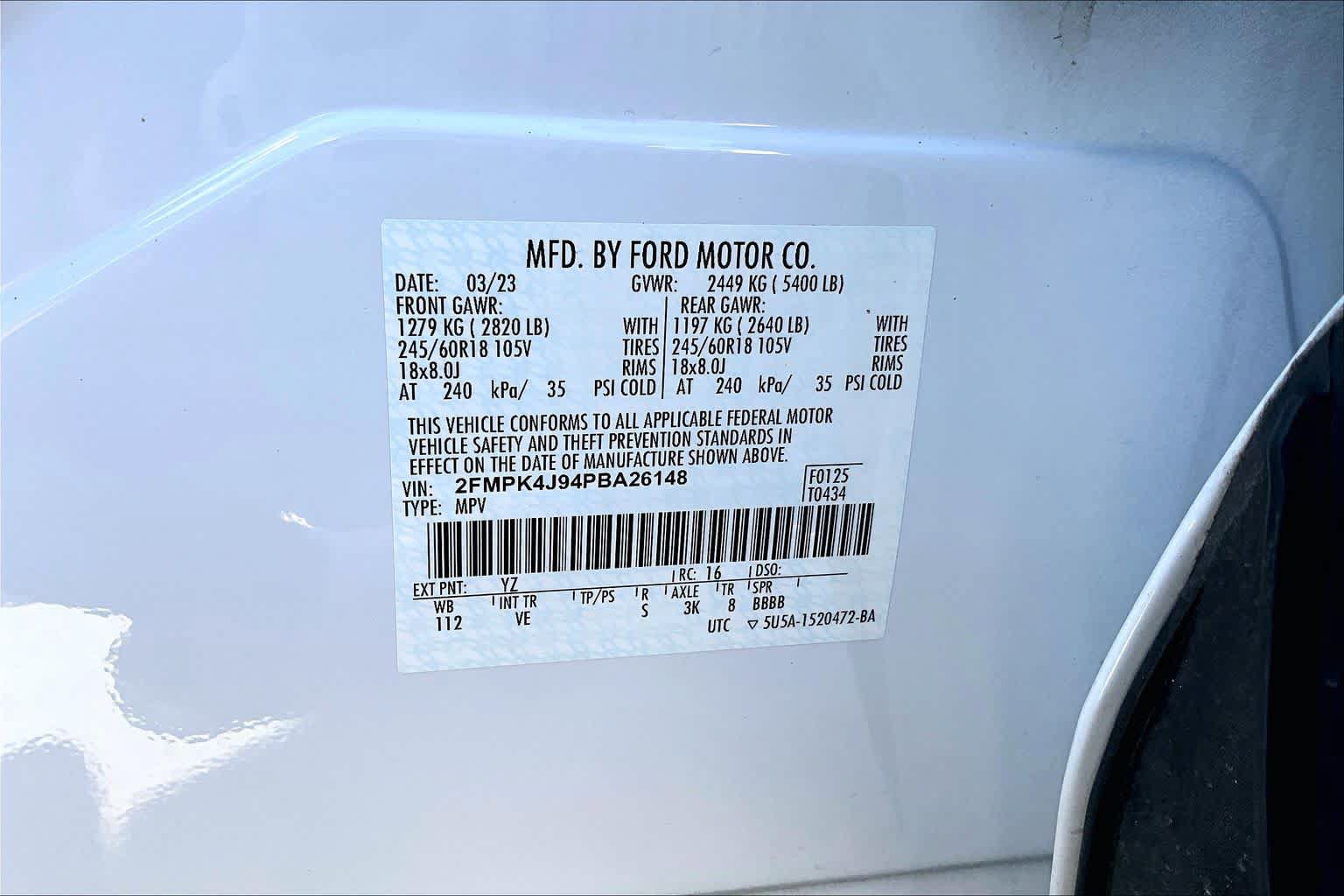 Used 2023 Ford Edge SEL AWD/4WD image 31