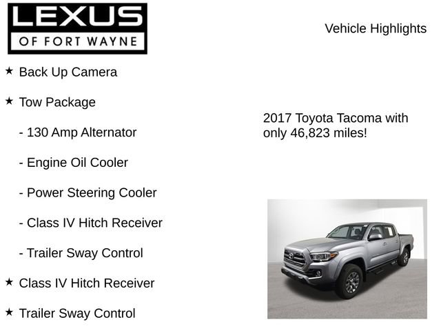 Used 2017 Toyota Tacoma SR5 w/ Tow Package image 8