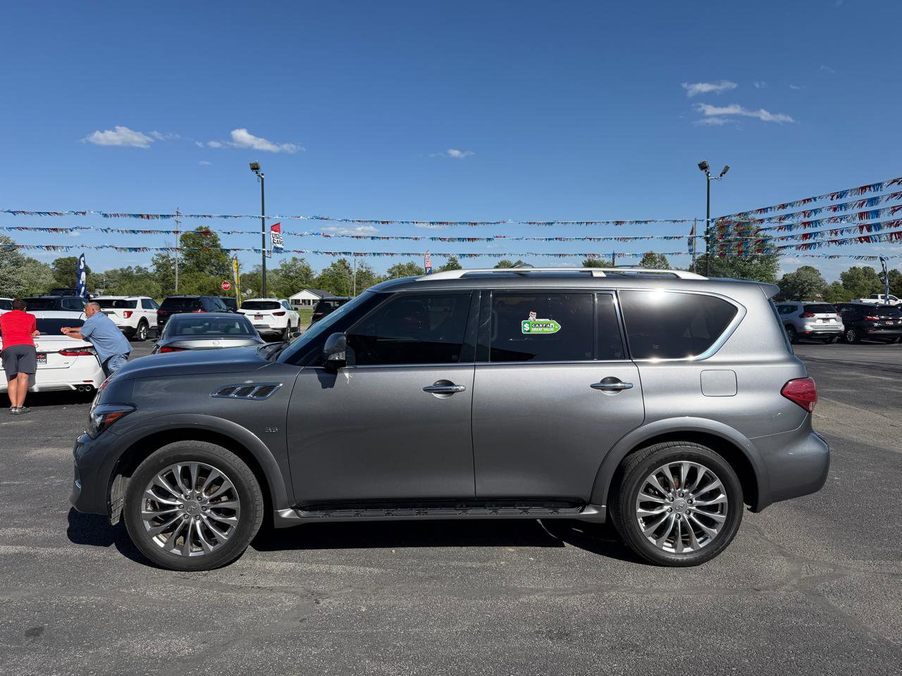 Used 2015 INFINITI QX80 2WD w/ 22" Wheel Package image 9