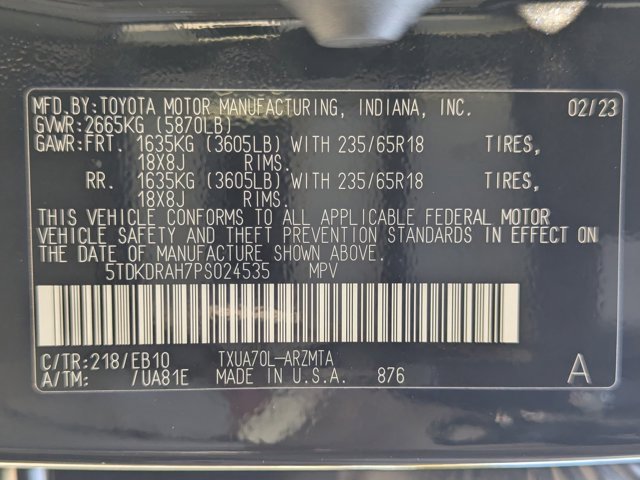 Used 2023 Toyota Highlander XLE image 29