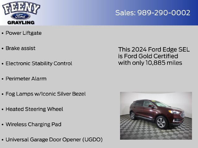 Used 2024 Ford Edge SEL w/ Convenience Package AWD/4WD image 20