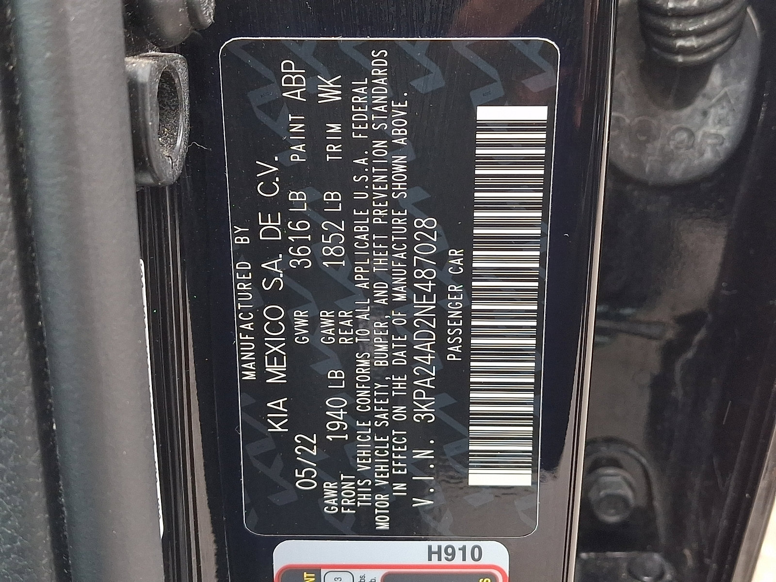 Used 2022 Kia Rio LX FWD image 26