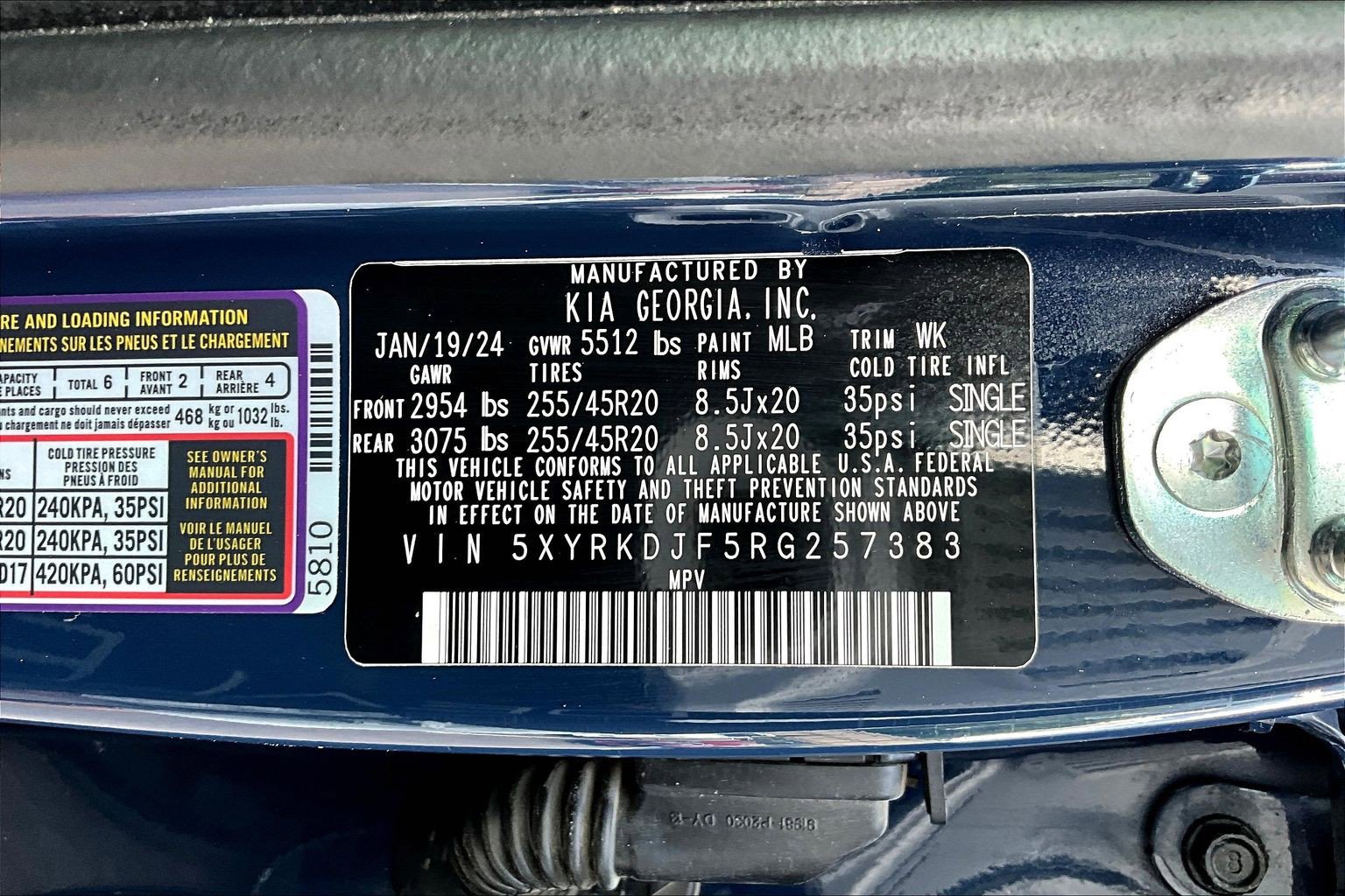 Certified 2024 Kia Sorento SX AWD/4WD image 19