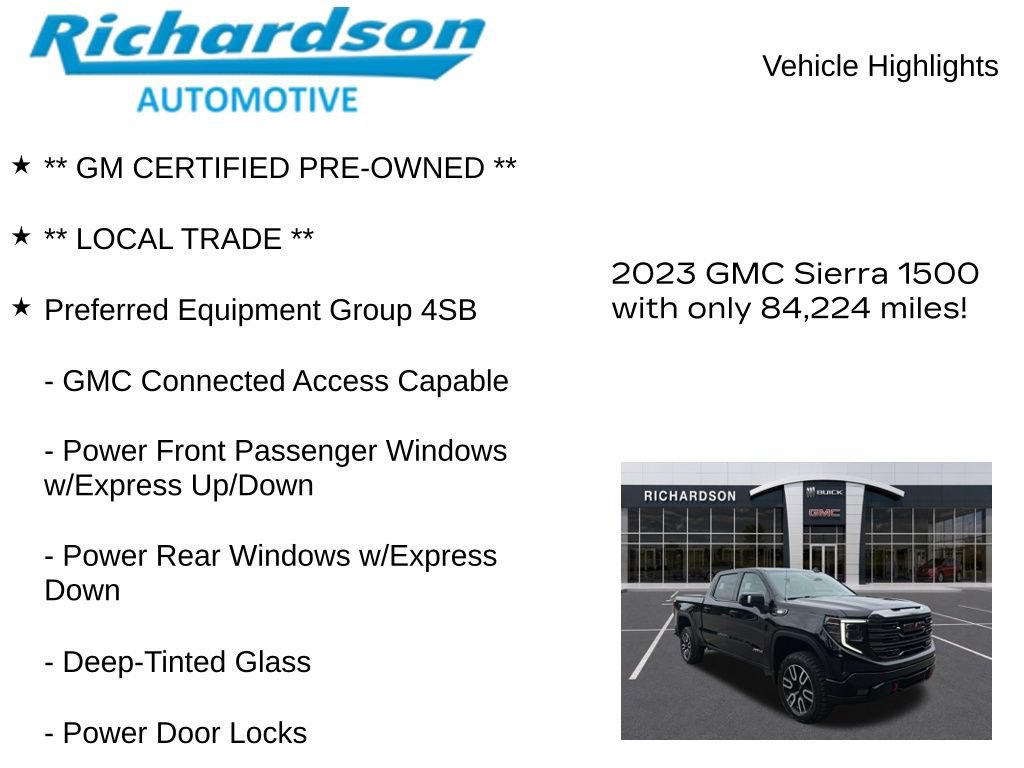 Used 2023 GMC Sierra 1500 AT4 w/ AT4 Premium Package AWD/4WD image 11