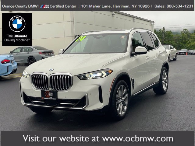 Certified 2024 BMW X5 xDrive40i w/ Premium Package
