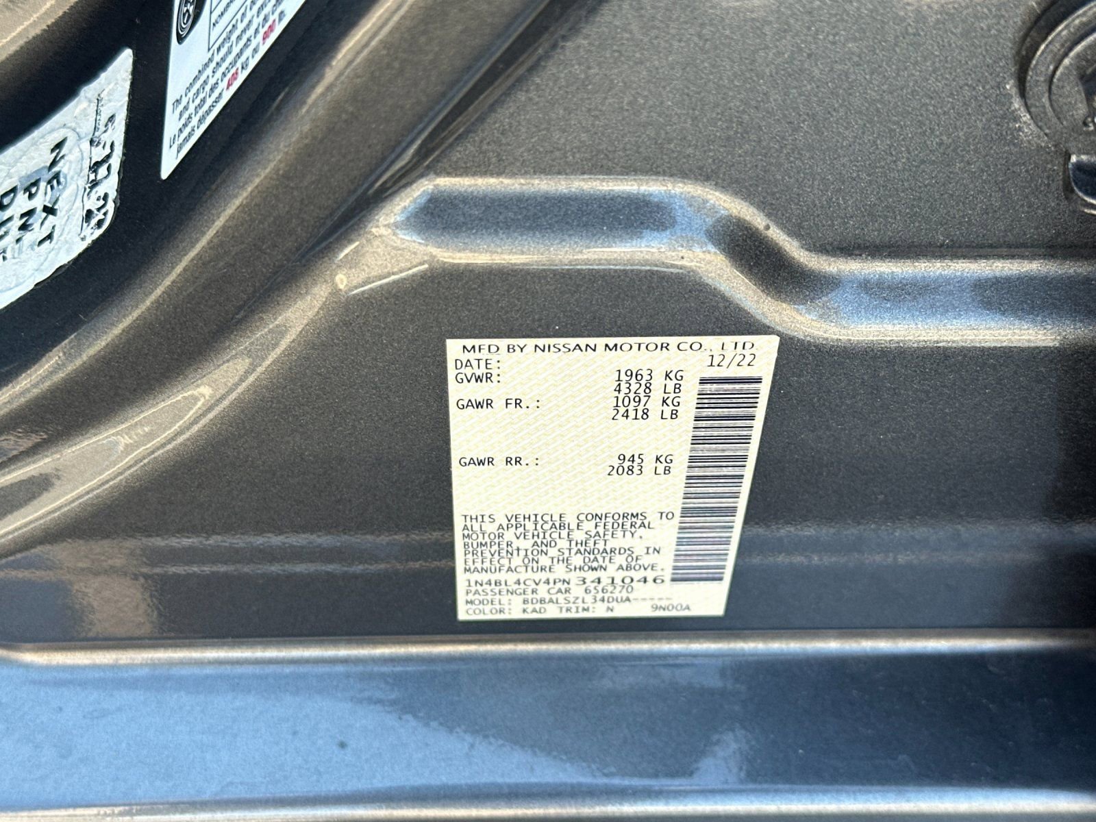 Used 2023 Nissan Altima 2.5 SR FWD image 25