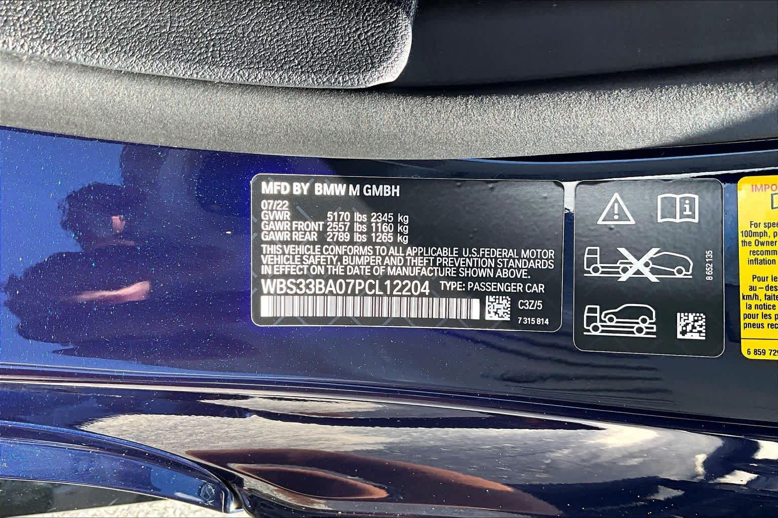Used 2023 BMW M4 xDrive Competition w/ M Carbon Exterior Package AWD/4WD image 34