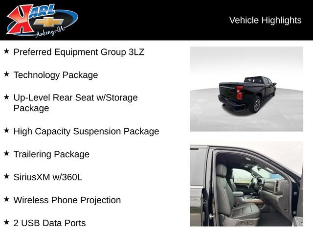 Used 2023 Chevrolet Silverado 1500 High Country w/ Technology Package image 2