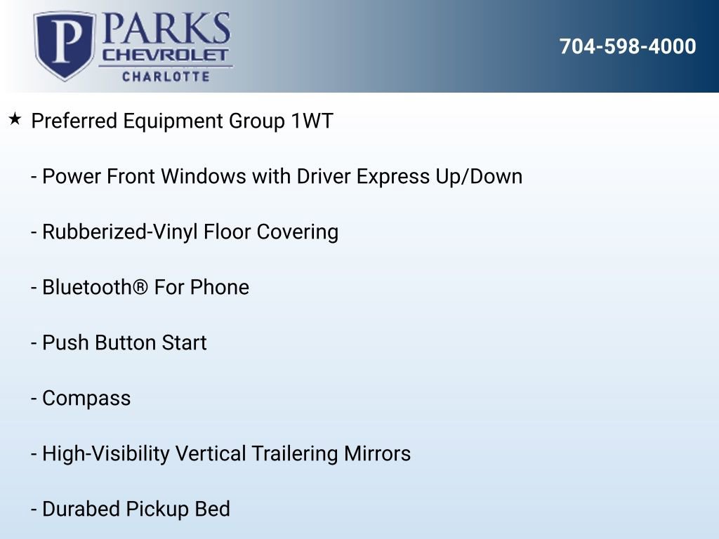 New 2026 Chevrolet Silverado 2500 W/T w/ WT/CX Safety Package image 14