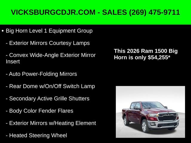 New 2026 RAM 1500 Big Horn image 16