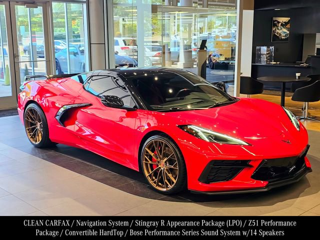 Used 2023 Chevrolet Corvette Stingray Premium Conv w/ Z51 Performance Package