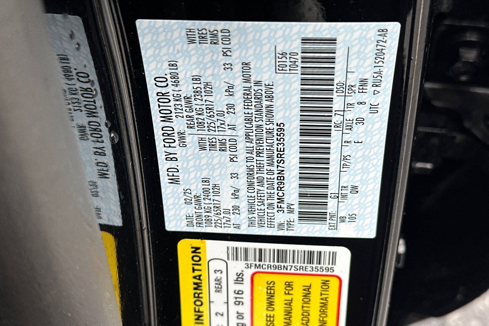 Used 2025 Ford Bronco Sport Big Bend image 31