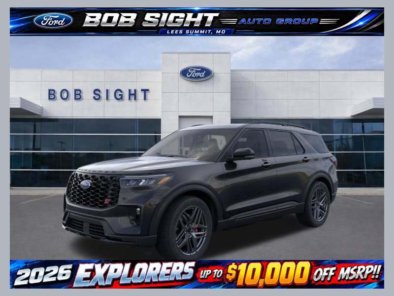 New 2026 Ford Explorer ST w/ Sun And Sound Package AWD/4WD 360° Tour